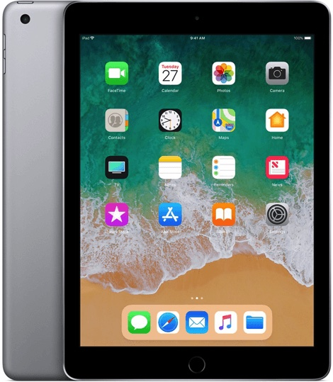 Atnaujinta Apple iPad 9.7" (2018) 32GB WiFi Space Gray planšetė