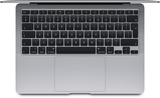 Atnaujintas Apple Macbook Air 13" - Intel i5 1,1GHz - 8GB Ram - SSD 256GB - 2020 - Space Gray - Qwerty US- nešiojamas kompiuteris