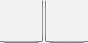 Atnaujintas Apple Macbook Pro 15.4" - Intel HexaCore i7 - 32GB Ram - SSD 512GB - 2018 - Space Gray - AMD Radeon 560X (4GB) - Qwerty US- nešiojamas kompiuteris