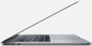 Atnaujintas Apple Macbook Pro 15" - Intel i7 2,2GHz - 16GB Ram - SSD 512GB - 2018 - Space Gray - Qwerty US - nešiojamas kompiuteris